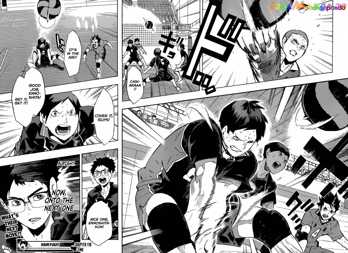 Haikyuu!!, Chapter 118 image 18
